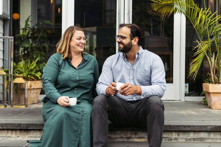 Emily and chef Alon Shaya of Pomegranate Hospitality are developing a Mediterranean concept in ...