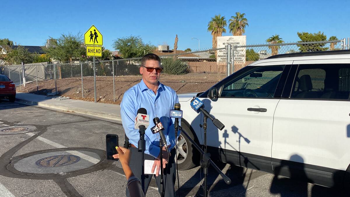 Metropolitan Police Department Lt. Dave Valenta provides an update on a homicide investigation ...