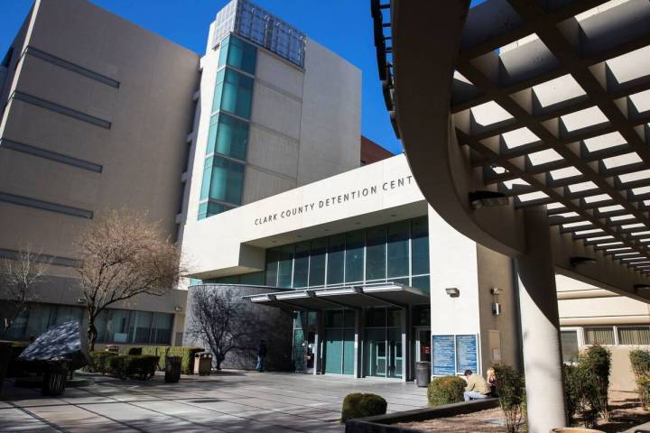 The Clark County Detention Center in Las Vegas (Bizuayehu Tesfaye/Las Vegas Review-Journal)