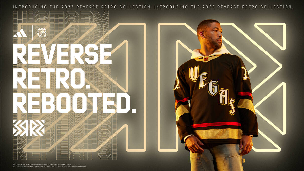 The NHL unveiled the designs for their reverse retro jerseys Thursday, including for the Golden ...