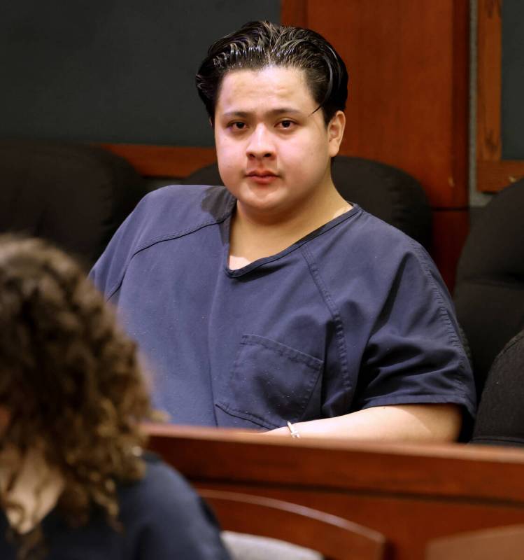 Aaron Guerrero at the Regional Justice Center in Las Vegas on Thursday, Oct. 20, 2022. Sierra H ...