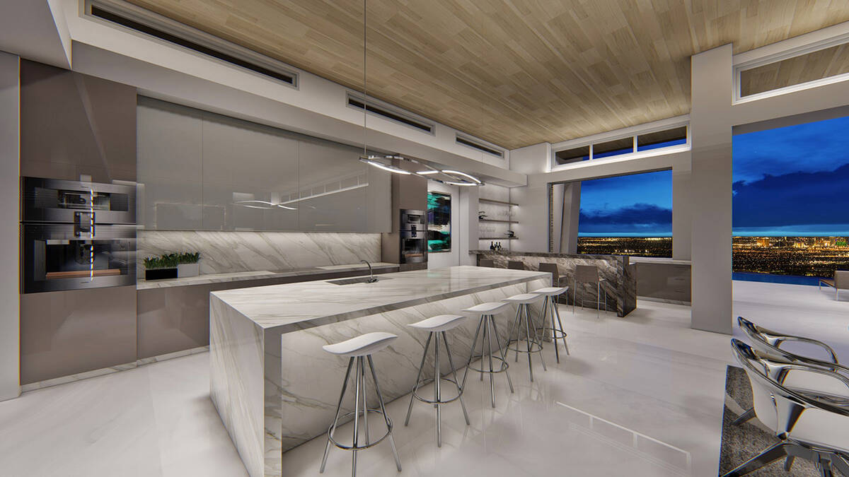The kitchen. (Corcoran Global Living)
