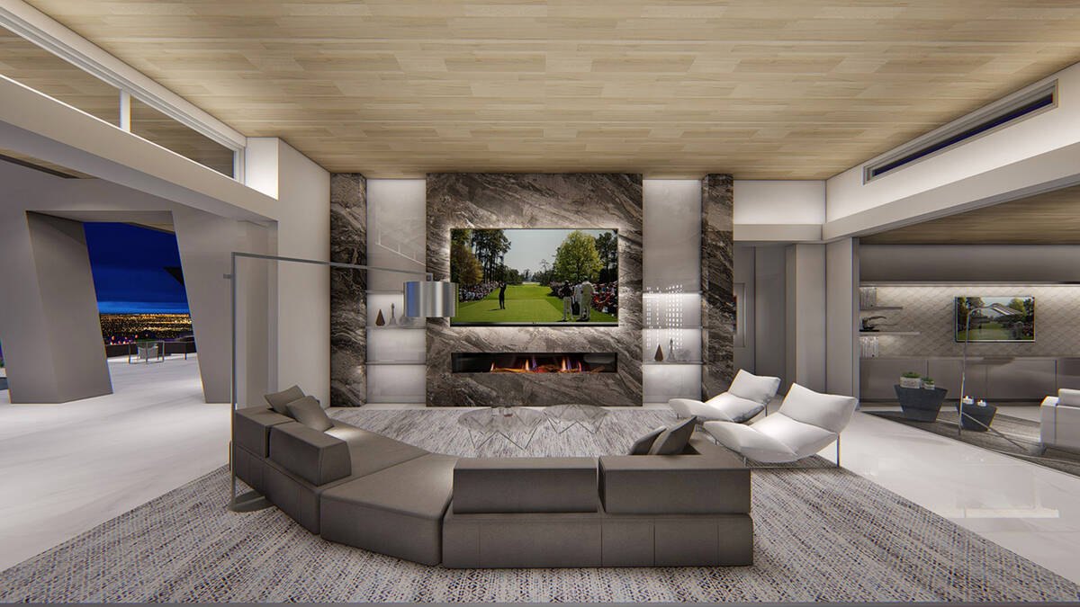 The living area. (Corcoran Global Living)