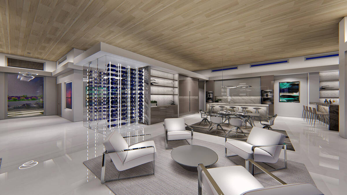 The living room. (Corcoran Global Living)