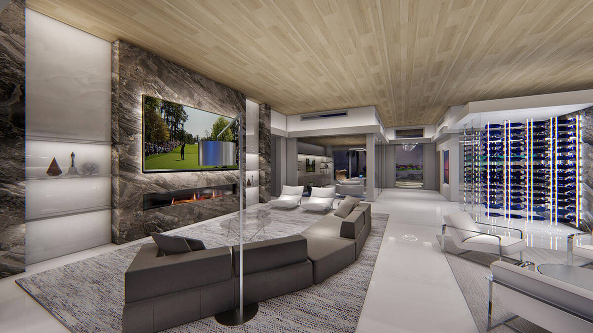 The living room. (Corcoran Global Living)