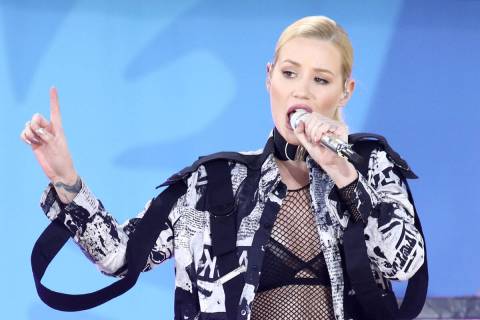 Iggy Azalea performs on ABC's "Good Morning America" summer concert series at Rumsey Playfield/ ...