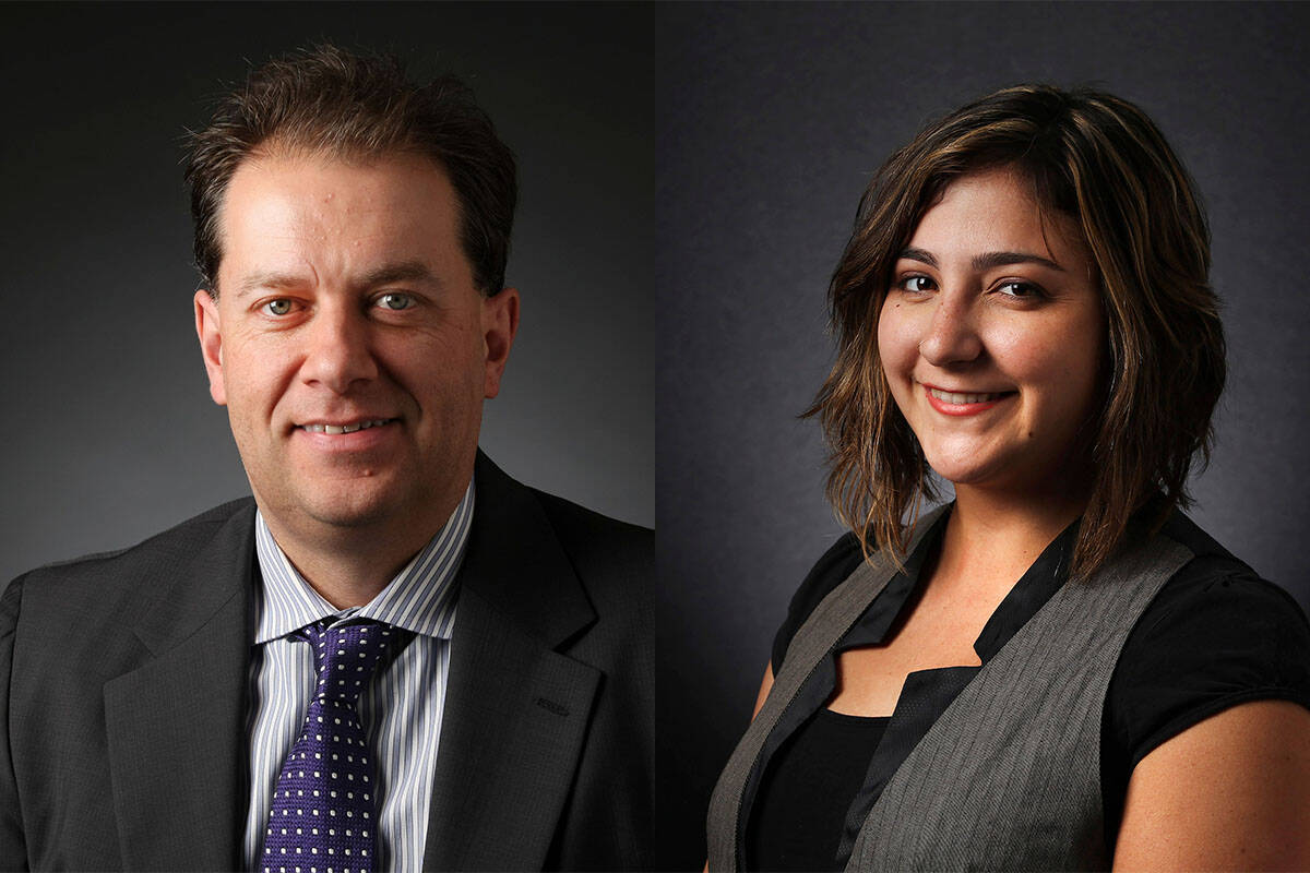 Las Vegas Review-Journal’s investigative team reporters Arthur Kane and Briana Erickson. ...