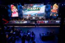 Players attend a weekly tournament called "Knockdown" of fighting games, Friday, Sept ...