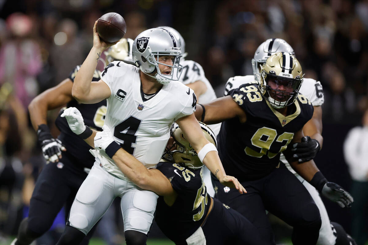 BLOG NFL BAD BEATS: Ikuti aksi taruhan Raiders-Saints