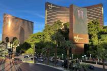 Wynn Las Vegas on the Strip Monday, Oct. 31, 2022. Tilman Fertitta has acquired 6.9 million sha ...