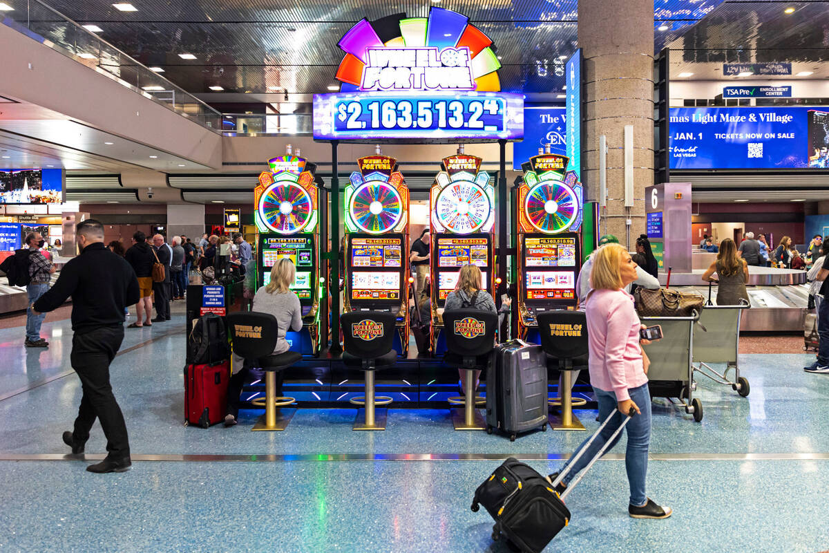 Las Vegas airport slots fly past $1B in revenue | & Gaming | Business