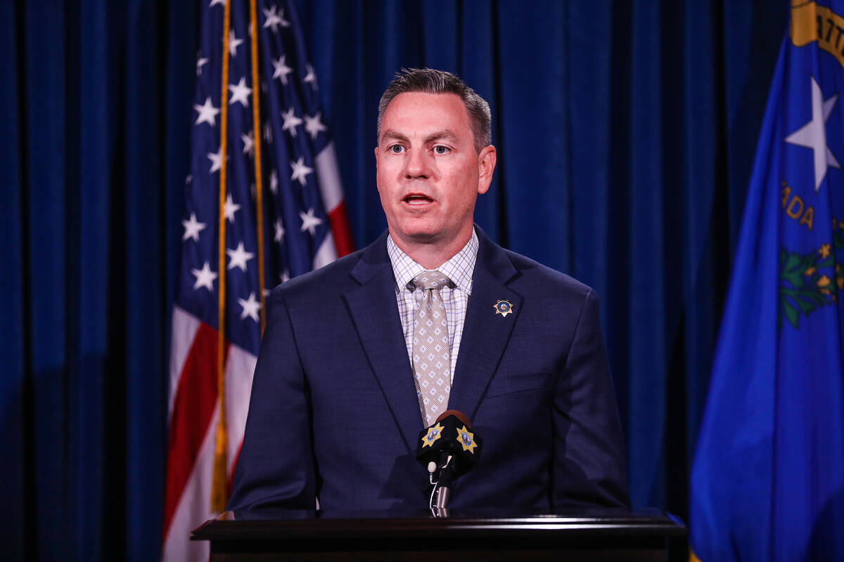 Metropolitan Police Department Lt. Jason Johansson addresses the media regarding developments i ...