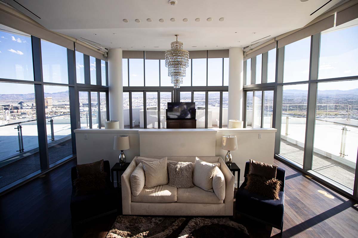 Penthouse dekat Las Vegas Strip mencari 0K per malam selama balapan F1