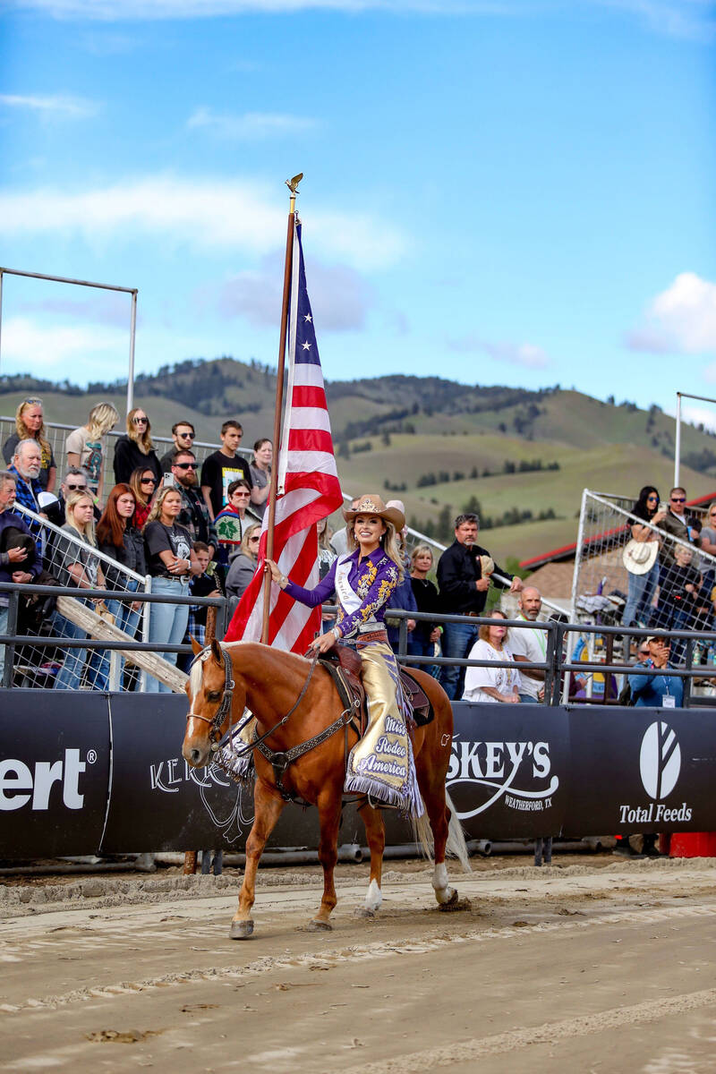 During her reign as Miss Rodeo America, Hailey Frederiksen has traveled across the country to p ...