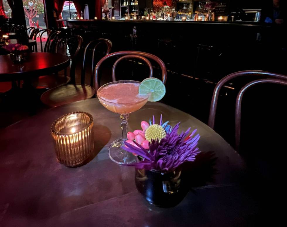 Cheapshot bar in downtown Las Vegas is serving A Fresh Start cocktail, with a portion of sales ...