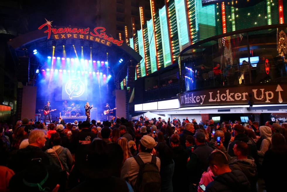 Gabby Barrett, of Pittsburgh, performs as part of the "Downtown Hoedown" event, ahead ...