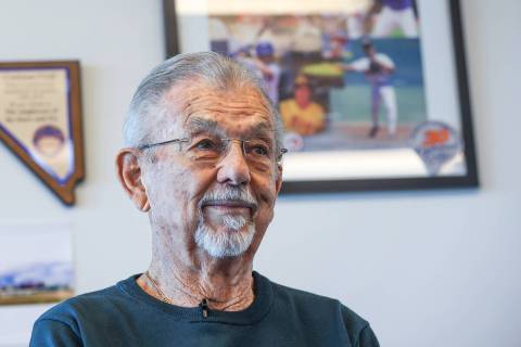 Dick Calvert, retired “Voice of the Rebels” who spent five decades as the game announcer fo ...