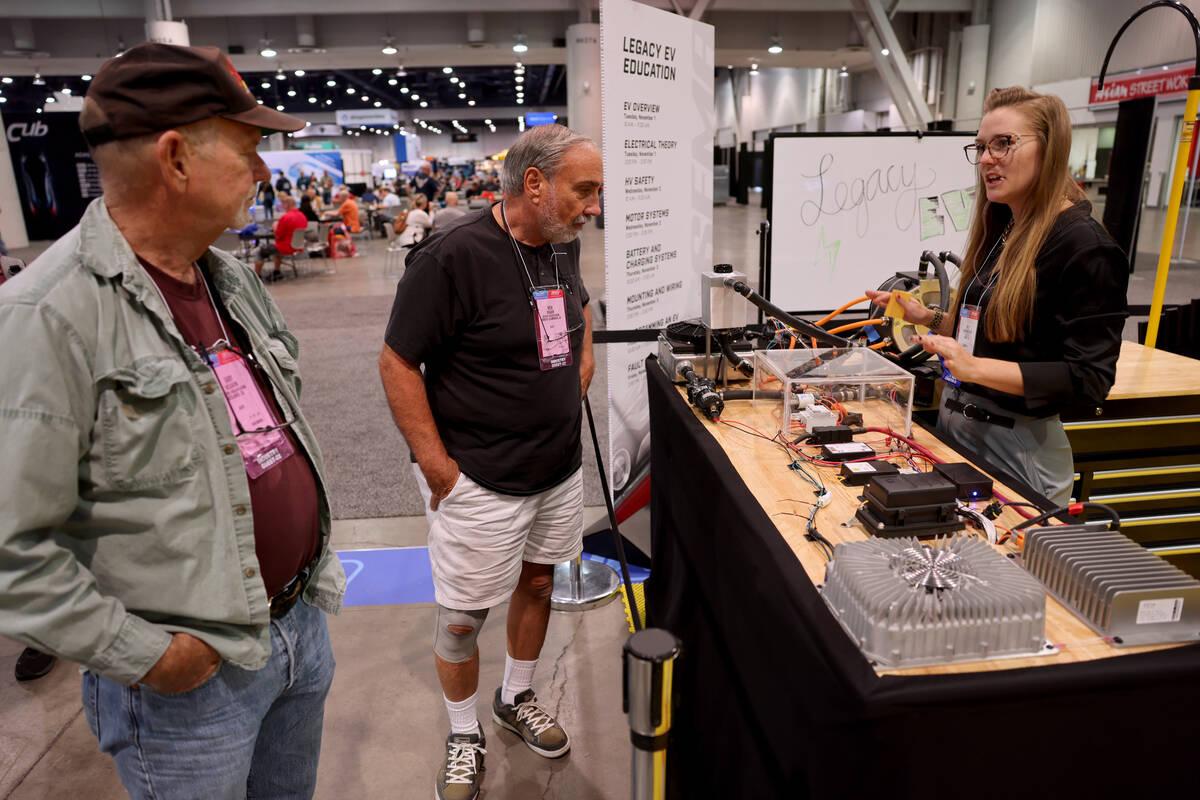 Baily Hershberger of Legacy EV talks about electric vehicle technician training with Gary McGav ...