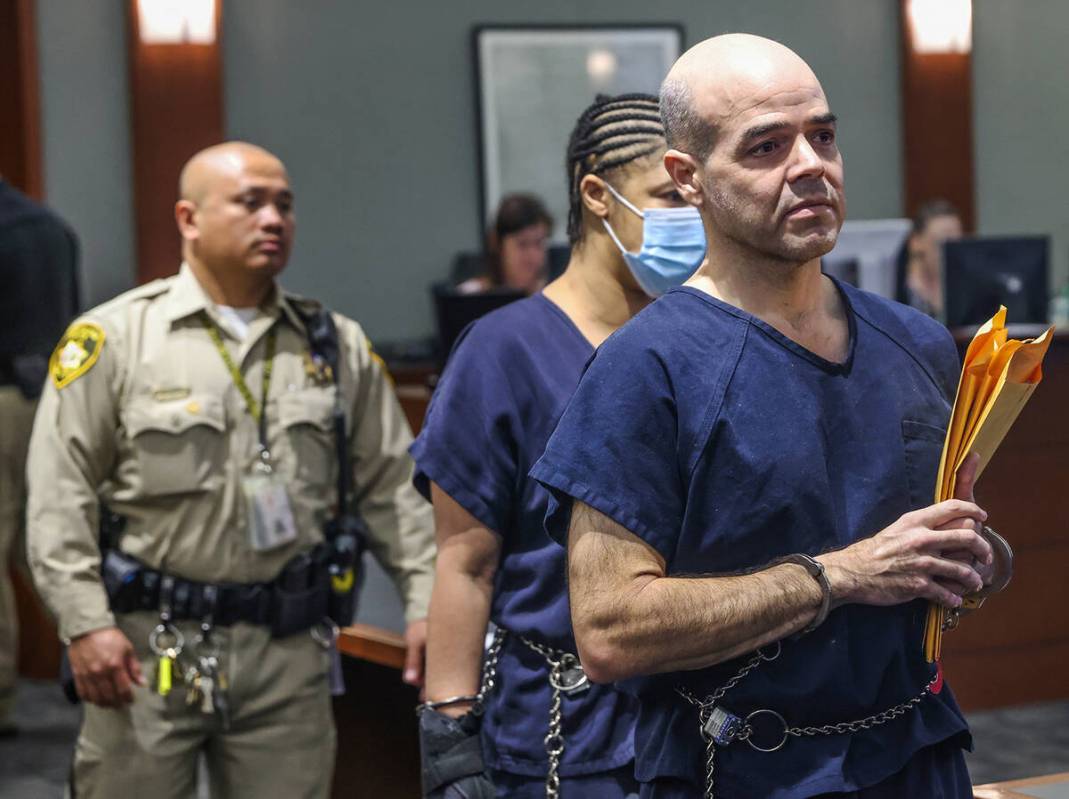 Robert Telles, accused of killing Review-Journal investigative reporter Jeff German, appears in ...