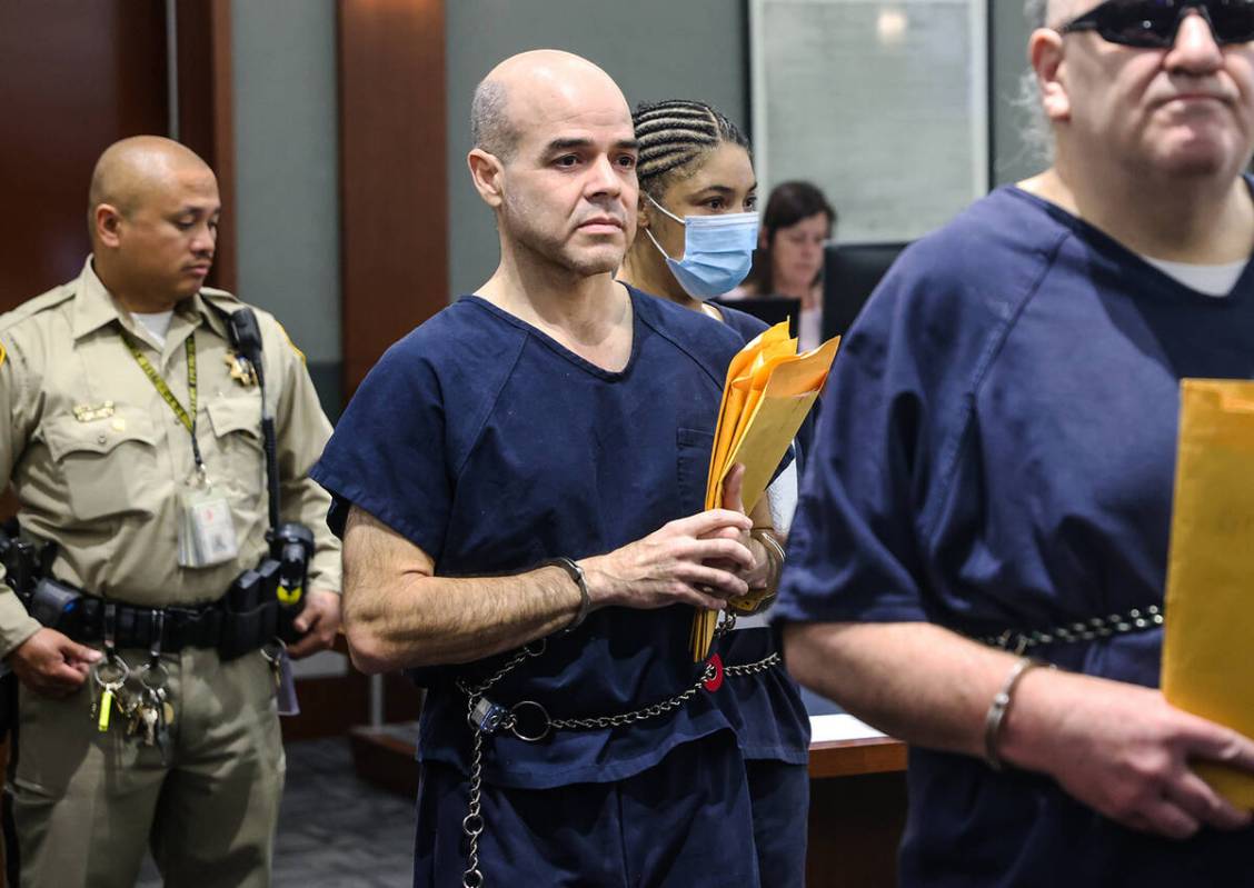 Robert Telles, accused of killing Review-Journal investigative reporter Jeff German, appears in ...
