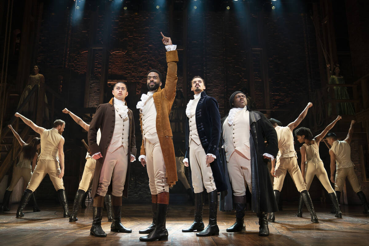 A stage show of "Hamilton" was forced to cancel Tuesday night's show at The Smith Center "due t ...