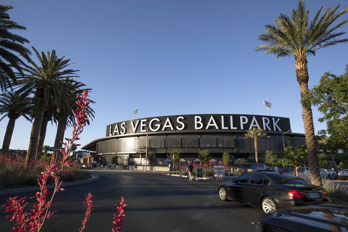 The Las Vegas Ballpark before a Las Vegas Aviators game against the Sacramento River Cats on Tu ...