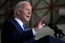President Joe Biden speaks about threats to democracy ahead of next week's midterm elections, W ...
