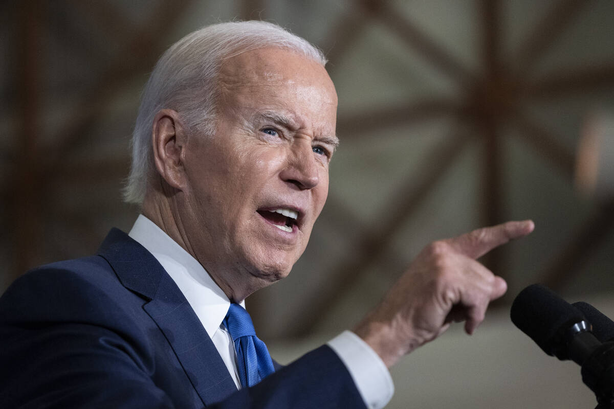 President Joe Biden speaks about threats to democracy ahead of next week's midterm elections, W ...