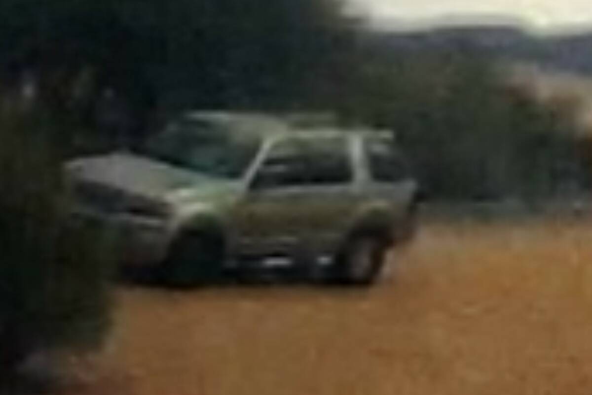 suspect vehicle (Henderson PD)