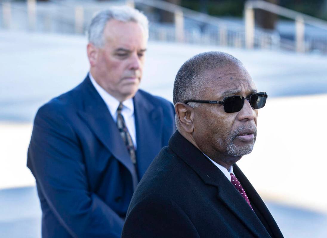 Former Department of Corrections Director Charles Daniels gives a statement to the media as his ...