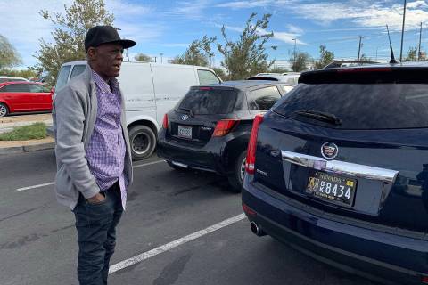 Twenty-five-year Las Vegas resident Bernard Turner is among thousands of Nevada motorists who p ...