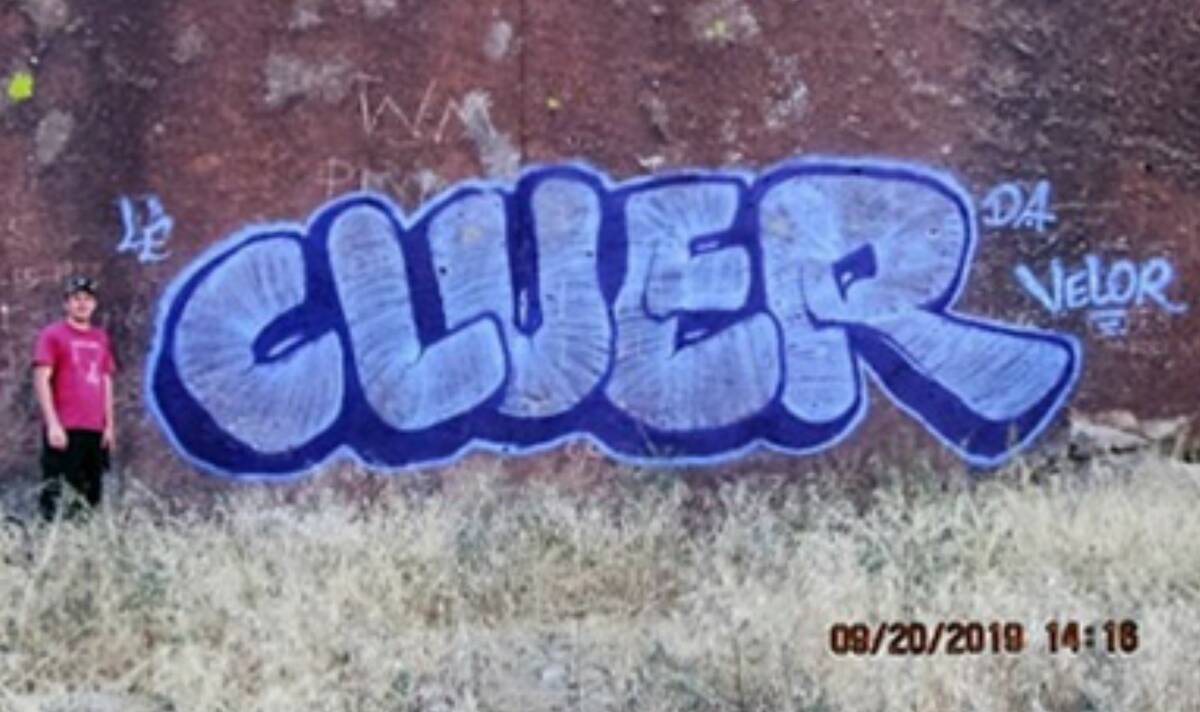 Jonathan Pavon, 28, and Daniel Plata, 28, pleaded guilty to conspiring to paint graffiti at Whi ...
