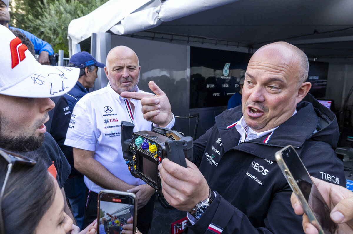 A team technician with the Lewis Hamilton – Mercedes-AMG Petronas team talks about all t ...