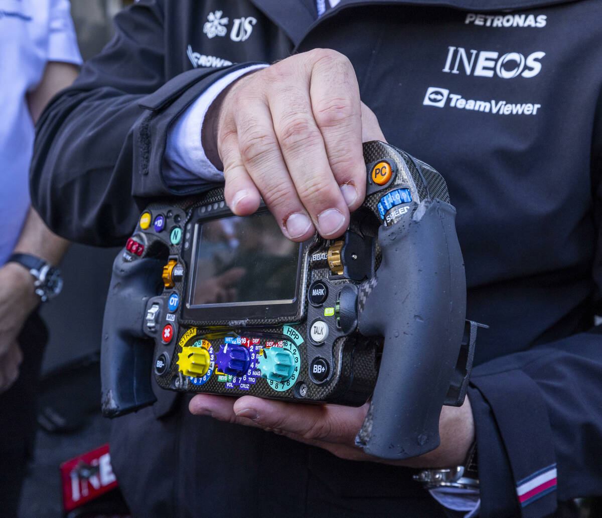 A team technician with the Lewis Hamilton – Mercedes-AMG Petronas team talks about all t ...