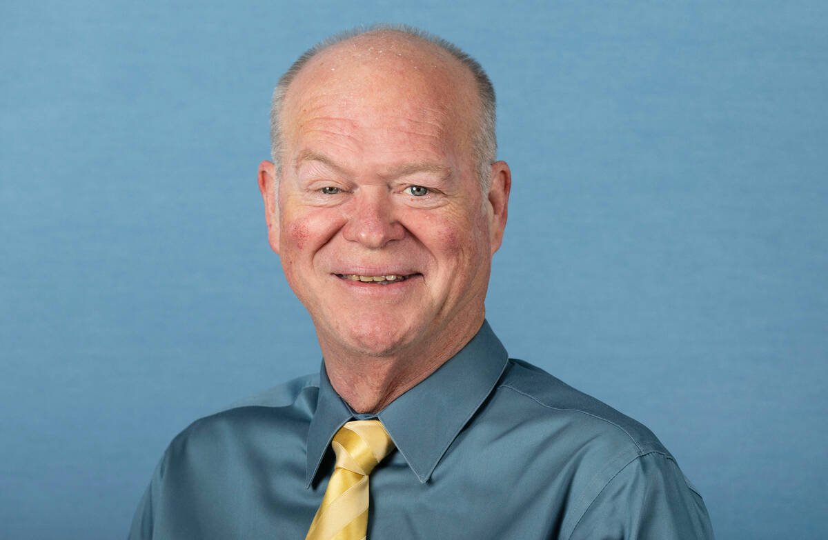 Bob Beers poses for a photo at the Review-Journal studio on Wednesday, July 13, 2022, in Las Ve ...