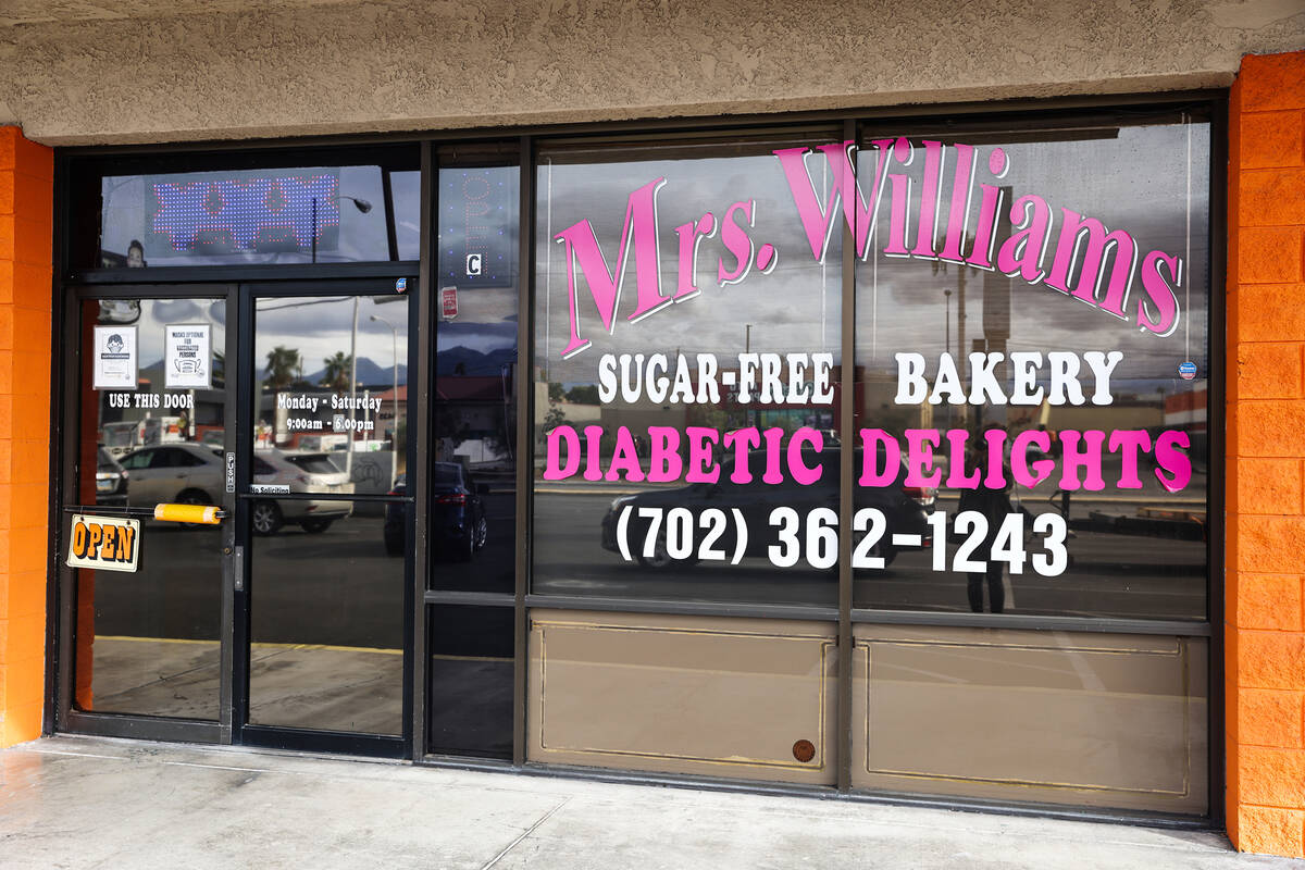 Mrs. Williams’ Diabetic Delights, where the baked goods and candies are sugar-free, in L ...