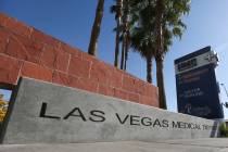 A stretch of Charleston Boulevard in the expanding Las Vegas Medical District is set for a $38. ...