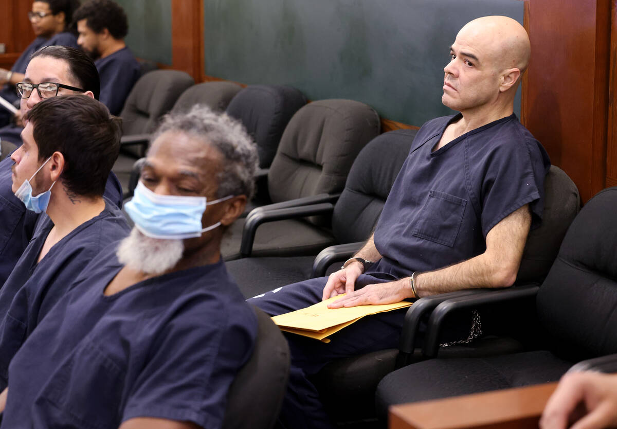 Former Clark County Administrator Robert Telles, who is accused of murdering Las Vegas Review-J ...