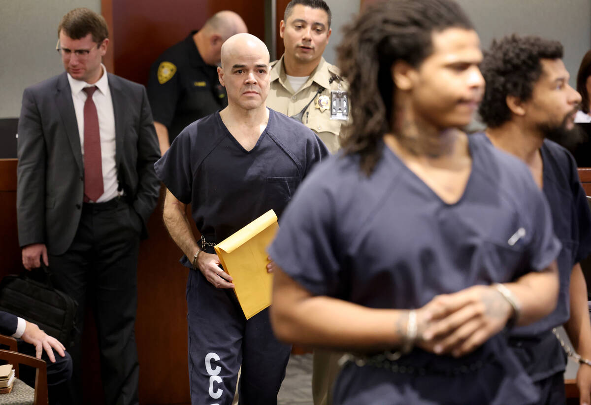 Former Clark County Administrator Robert Telles, who is accused of murdering Las Vegas Review-J ...