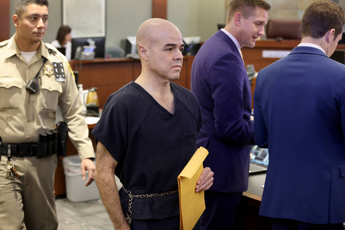 Former Clark County Administrator Robert Telles, who is accused of murdering Las Vegas Review-J ...