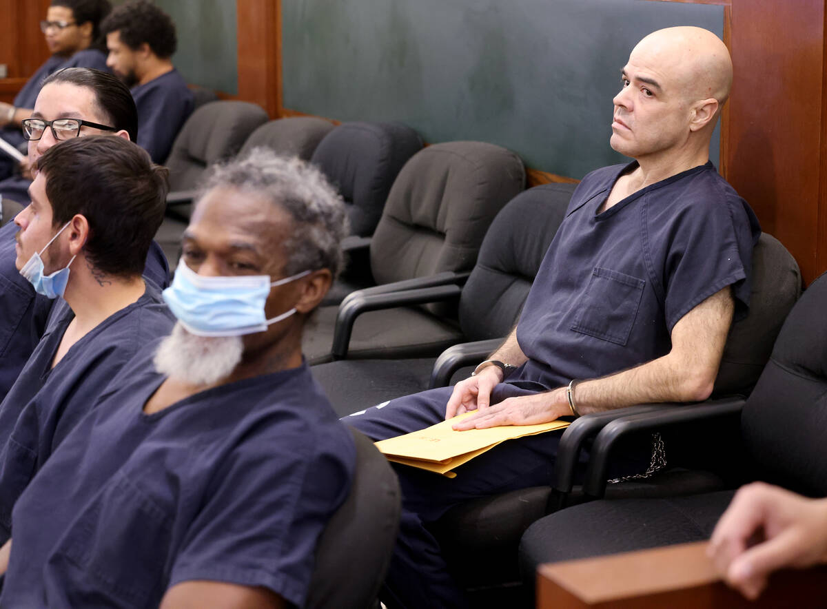 Former Clark County Administrator Robert Telles, who is accused of murdering Las Vegas Review-J ...