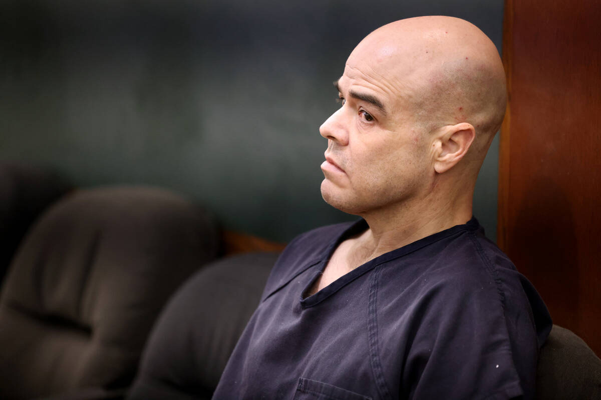 Former Clark County Administrator Robert Telles, who is accused of murdering Las Vegas Review-J ...