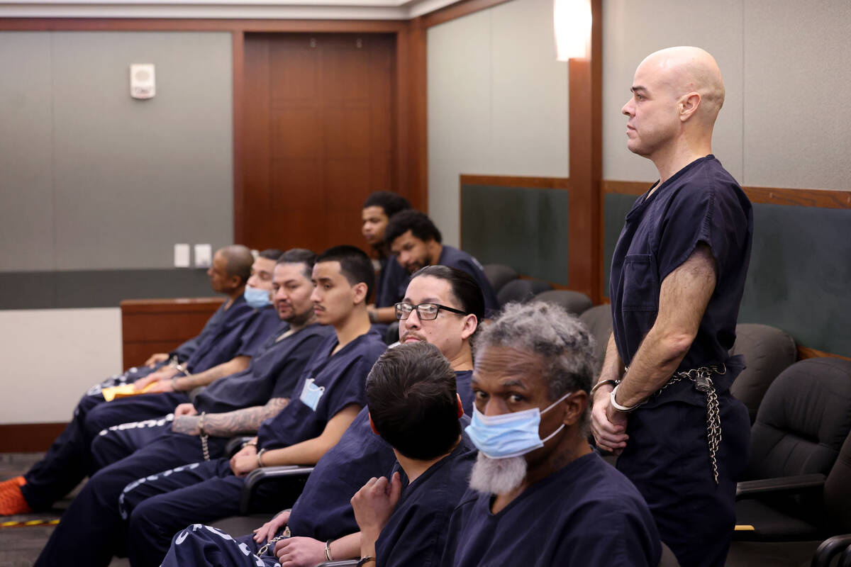 Former Clark County Administrator Robert Telles, who is accused of murdering Las Vegas Review-J ...