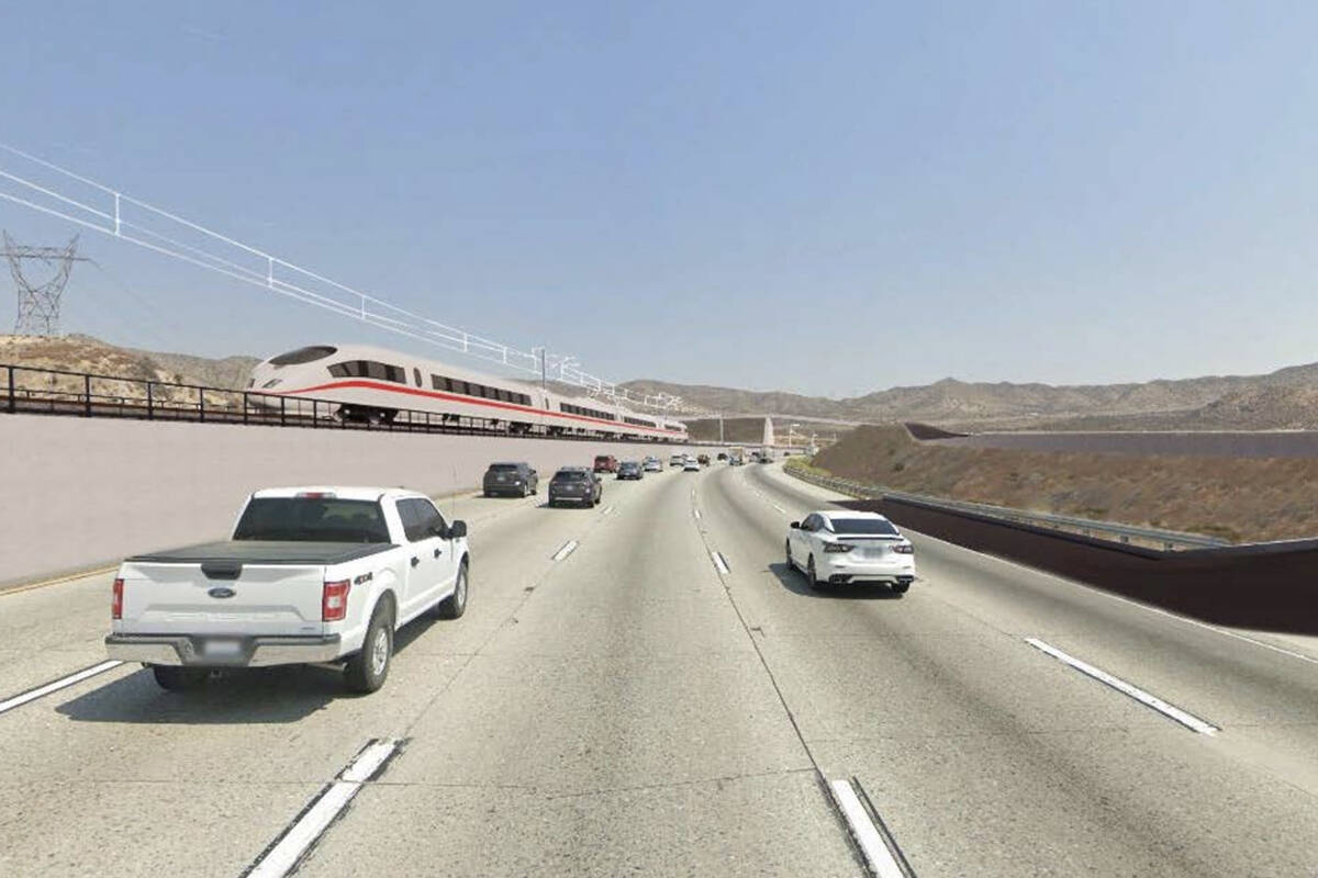 Pembangunan proyek kereta berkecepatan tinggi Vegas ke So Cal bisa dimulai pada tahun 2023 |  Pariwisata