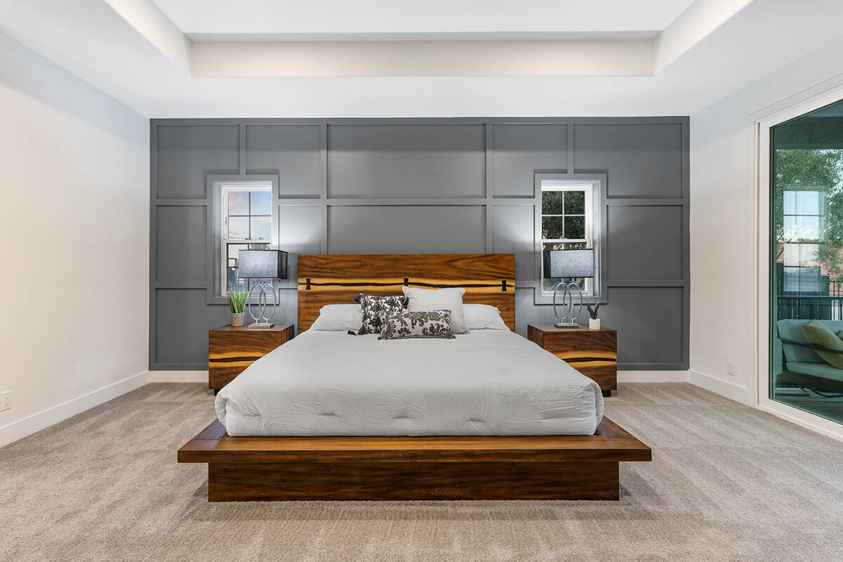 The master bedroom. (Sotheby’s International Realty)
