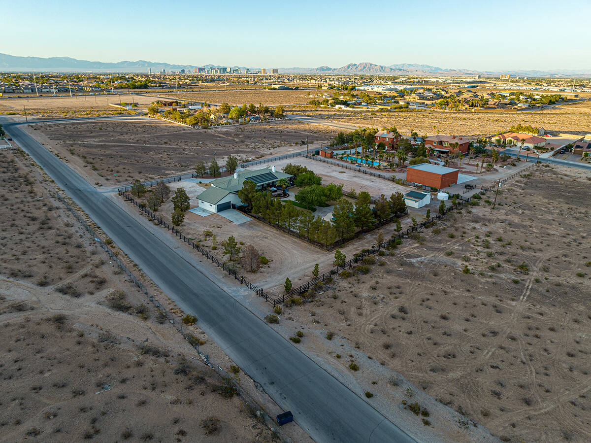 The home sits on 2 acres in the southwest. (Sotheby’s International Realty)