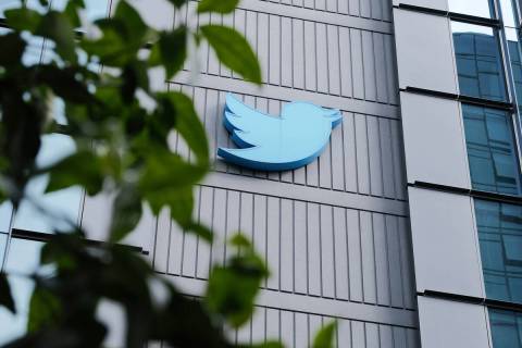 Twitter headquarters stands on 10th Street on November 4, 2022, in San Francisco, California. T ...