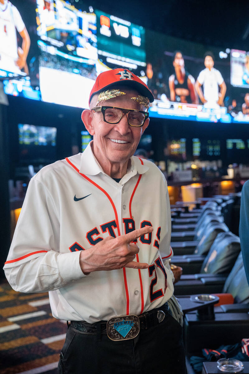 Jim “Mattress Mack” McIngvale celebrates his win Thursday, Nov. 10, 2022, stemmin ...