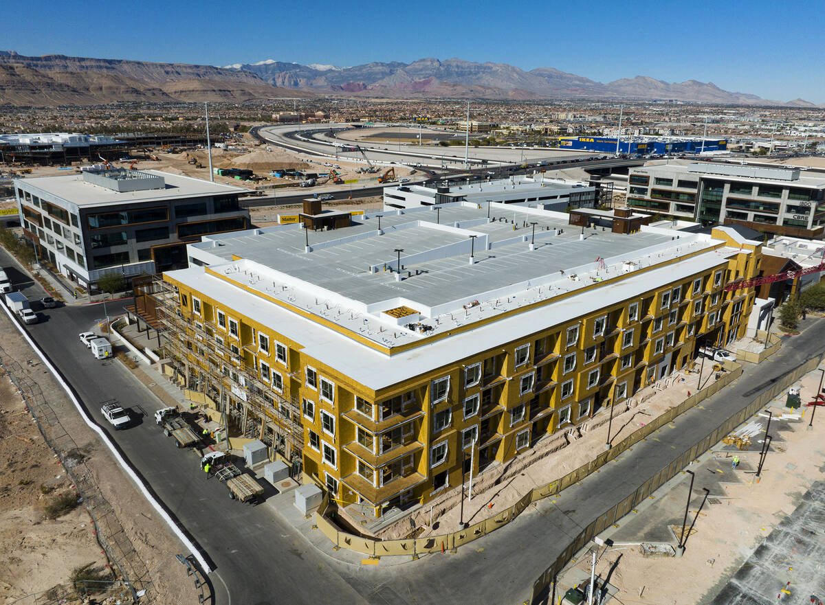 Construction is currently underway on a new apartments development at UnCommons, a mixed-use co ...