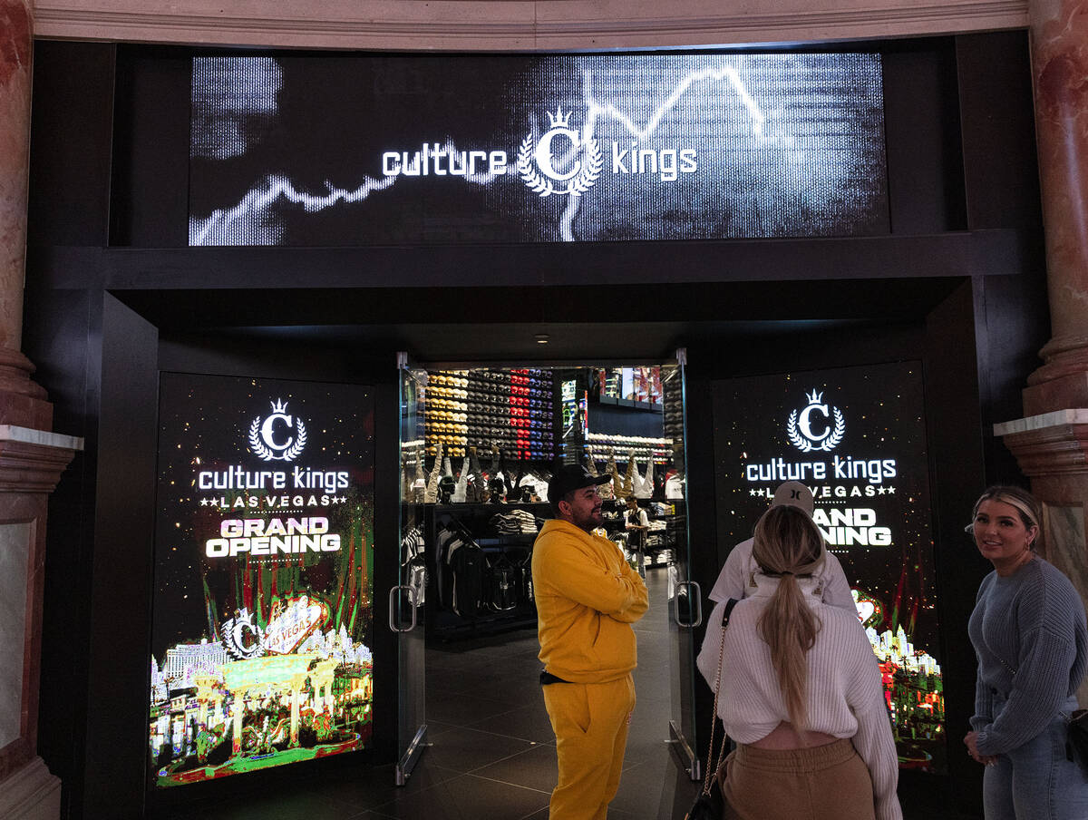 Culture Kings opens first US store on Las Vegas Strip Business